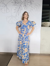 Cargar imagen en el visor de la galería, Vestido Narul azul

