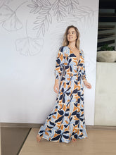 Cargar imagen en el visor de la galería, Vestido Esmeralda tonos azules
