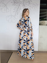 Cargar imagen en el visor de la galería, Vestido Esmeralda tonos azules
