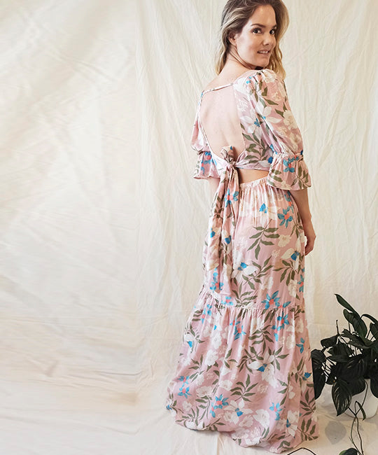 Vestido Corazón rosa